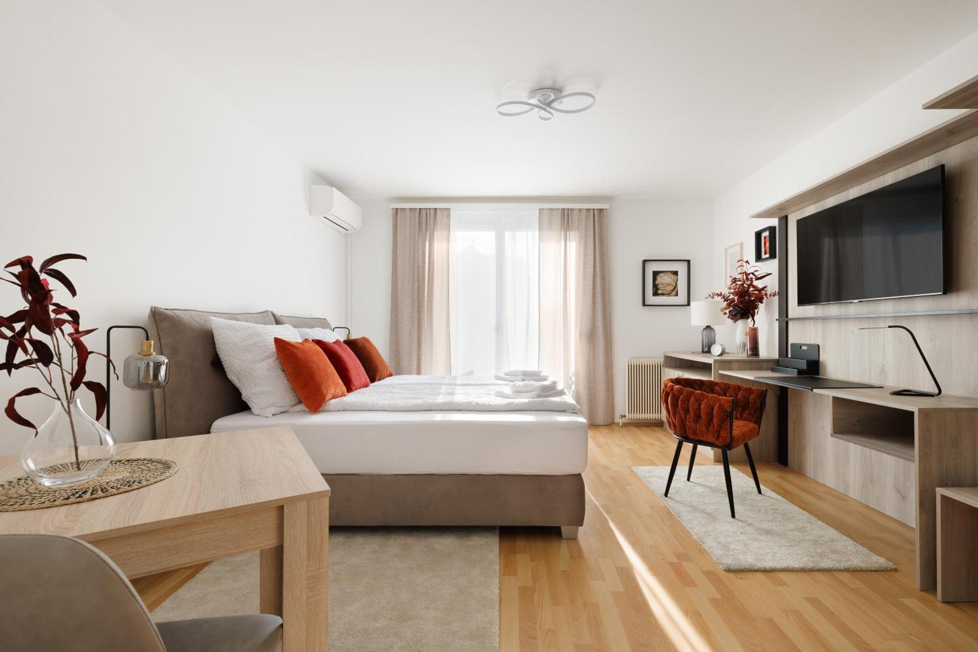 Neu! Apartment Mit Klimaanlage, Nahe Hauptbahnhof فيينا المظهر الخارجي الصورة