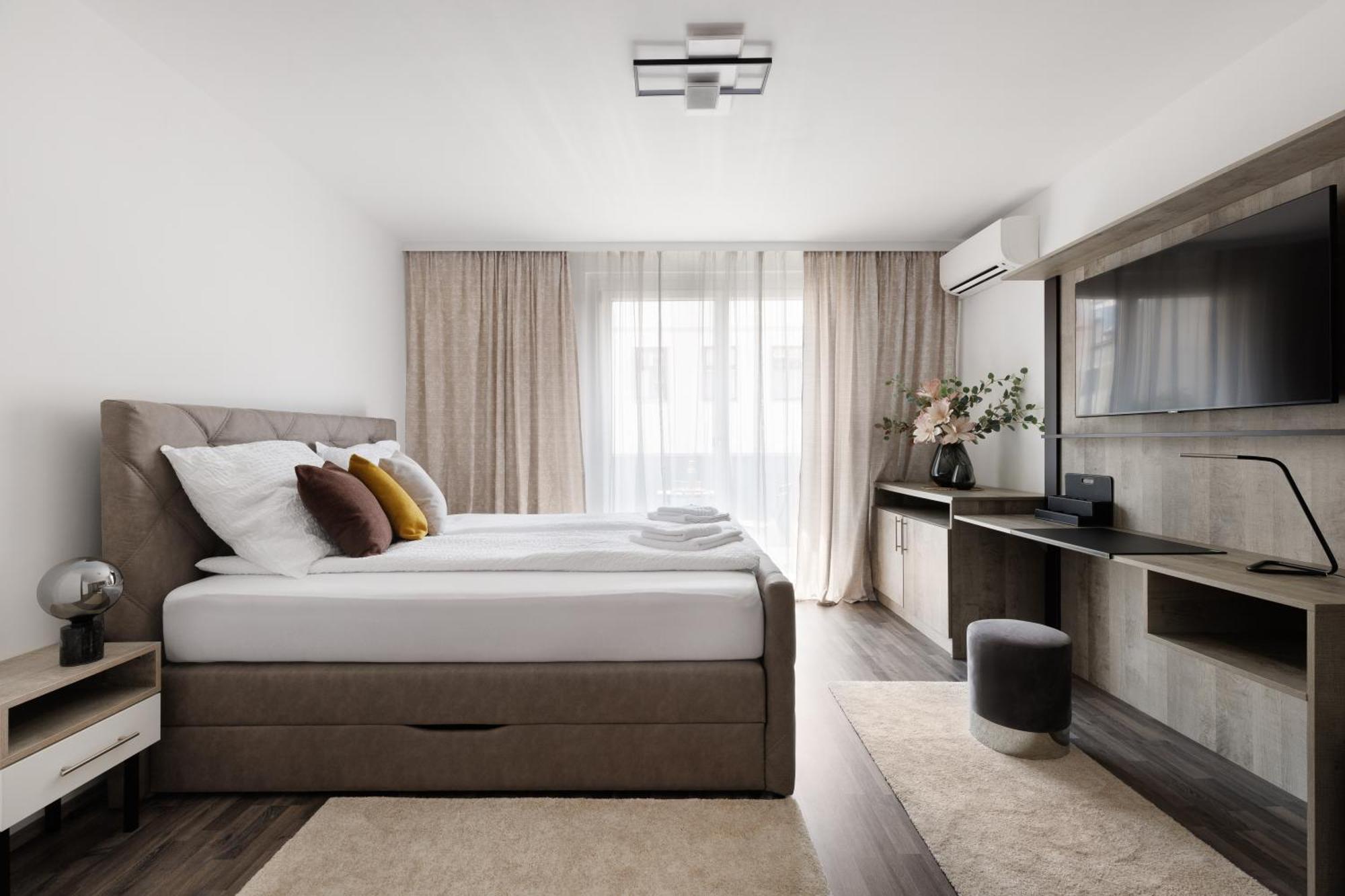 Neu! Apartment Mit Klimaanlage, Nahe Hauptbahnhof فيينا المظهر الخارجي الصورة