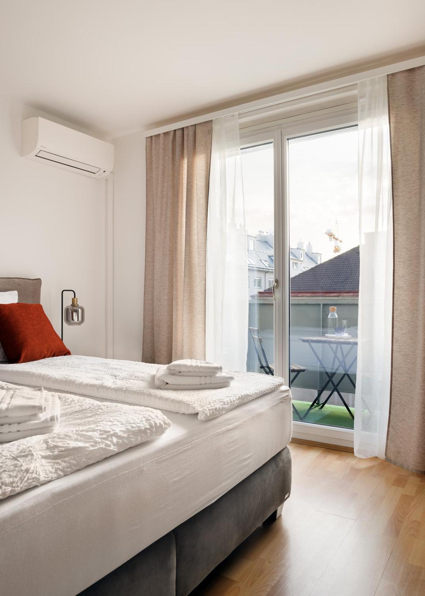 Neu! Apartment Mit Klimaanlage, Nahe Hauptbahnhof فيينا المظهر الخارجي الصورة